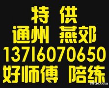 通州燕郊汽车陪练认准好师傅专业公司13716070650